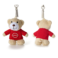 NISSAN ベアマスコット（レッド）