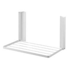 洗濯機横マグネット折り畳み棚